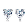 2020 Fashion Luxury 925 Sterling Silver Zircon Stud Earing Earrings for women christmas gift jewelry Best Black Friday Deal Z5