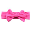 Lovely Girls Cotton Headband Solid Hair Bows Headbands For Kids 2018 New Arrival Newborn Kids Cotton Hair Accessories