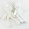 Lovely Bunny Plush Stuffed Toys Soft Beige/Pink/ Rainbow Rabbit Stuffed Animals Dolls For Kids Baby Cot Bedding Appease Gift