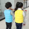 Children 2017 winter child down vest cotton jacket boys girls waistcoat outerwear winter baby vest #TZ005c