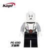 Building Blocks Star Wars Luke Skywalker Qui-Gon Jinn Asajj Ventress Han Solo Embo Jawa Luminara Unduli Bricks Kids Toys PG8037