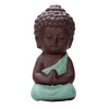 Buddhism Litlle Meditation Monk Small Statues Miniature Craft Buddha Statues Clay Mini Chinese Buddhism Zen Monks