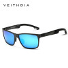VEITHDIA Men's Aluminum Polarized Mens Sunglasses Mirror Sun Glasses Square Goggle Eyewear Accessories For Men Female 6560