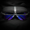 Veithdia Men Sunglasses Polarized Stainless Steel Mirror lunette de soleil femme Driving Sun Glasses For Women 3559