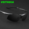 VEITHDIA Brand Logo Designer Aluminum Magnesium UV400 Men Polarized Sunglasses Driving Sun Glasses Goggles 2017 Accessories 6535