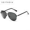 VEITHDIA Brand Fashion Men's Sunglasses Polarized Mirror Lens Eyewear Accessories Sun Glasses UV400 For Men 3802