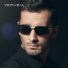 VEITHDIA Aluminum Magnesium Polarized Men's Sunglasses Rimless Sun Glasses Driving Goggle Eyewear Accessories For Men 3043