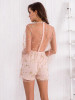 Veil Condole Belted Romper