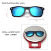 VEGA Polarized Clip On Sunglasses Over Prescription Glasses With Box Fit Over Glasses Sunglasses Flip Up Clips  5840