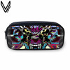 VEEVANV Animal Wolf Printing Case Holder Casual Pencil Purse Cute Animal Purses Kids Wallets School Case For Student Pencil Bags