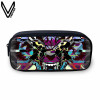 VEEVANV Animal Wolf Printing Case Holder Casual Pencil Purse Cute Animal Purses Kids Wallets School Case For Student Pencil Bags