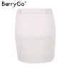 BerryGo Sexy suede zipper motorcycle mini skirt women Streetwear belt pencil skirt 2017 fashion autumn winter short skirt female BerryGo Sexy suede zipper motorcycle mini skirt women Streetwear belt pencil skirt 2017 fashion autumn winter short skirt female
