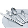 BERGLANDER Stainless Steel Cutlery Set 24 Piece Tableware Black Knife Fork Set Gold Dinnerware Silver Cutleries Western Food Set