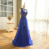 BEPEITHY Elegant A line Prom Dress Sexy Open Back Vestido De Festa Vintage Evening Dress Long Party Dress 2017 New Design