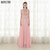 BEPEITHY Elegant A line Prom Dress Sexy Open Back Vestido De Festa Vintage Evening Dress Long Party Dress 2017 New Design