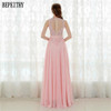 BEPEITHY Elegant A line Prom Dress Sexy Open Back Vestido De Festa Vintage Evening Dress Long Party Dress 2017 New Design
