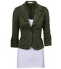 Benedict Women Slim Blazer Feminino Coat Fashion Casual Elegant Jacket One Button Brand Ladies Blazers Work Wear Casaco Feminino