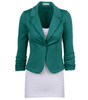Benedict Women Slim Blazer Feminino Coat Fashion Casual Elegant Jacket One Button Brand Ladies Blazers Work Wear Casaco Feminino