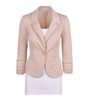 Benedict Women Slim Blazer Feminino Coat Fashion Casual Elegant Jacket One Button Brand Ladies Blazers Work Wear Casaco Feminino
