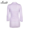 Benedict Women Slim Blazer Feminino Coat Fashion Casual Elegant Jacket One Button Brand Ladies Blazers Work Wear Casaco Feminino