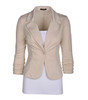 Benedict Women Slim Blazer Feminino Coat Fashion Casual Elegant Jacket One Button Brand Ladies Blazers Work Wear Casaco Feminino