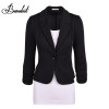 Benedict Women Slim Blazer Feminino Coat Fashion Casual Elegant Jacket One Button Brand Ladies Blazers Work Wear Casaco Feminino