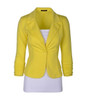 Benedict Women Slim Blazer Feminino Coat Fashion Casual Elegant Jacket One Button Brand Ladies Blazers Work Wear Casaco Feminino