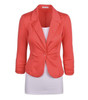 Benedict Women Slim Blazer Feminino Coat Fashion Casual Elegant Jacket One Button Brand Ladies Blazers Work Wear Casaco Feminino