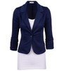 Benedict Women Slim Blazer Feminino Coat Fashion Casual Elegant Jacket One Button Brand Ladies Blazers Work Wear Casaco Feminino