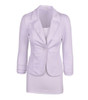 Benedict Women Slim Blazer Feminino Coat Fashion Casual Elegant Jacket One Button Brand Ladies Blazers Work Wear Casaco Feminino