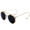 BELMON Steampunk Sunglasses Men Women Goggles Brand Designer Retro Sun Glasses For Ladies Punk Vintage Female Male Oculos RS099