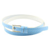 Belt CHAMSGEND Hot Beautiful Woman Multicolor Small Candy Color Thin Leather Belt Ms Belt Fashion WillBeen Jan23 Drop Shipping