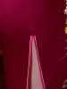 Embroidery Cap Sleeve Side Split Long Cheongsam Dress