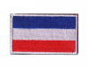 Embroidered Country Flag Patches Army Badge Patch 3D Tactical Military Patches Fabric Cloth Combat Armband World Flag Badges