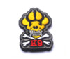 Emboridery Patch K9 ASK TO PET SERVICE DOG Tactical 3D Army Morale Patch Emblem Military Embroidered Patches Badge For Clothing