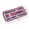 Emboridery Patch K9 ASK TO PET SERVICE DOG Tactical 3D Army Morale Patch Emblem Military Embroidered Patches Badge For Clothing