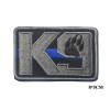 Emboridery Patch K9 ASK TO PET SERVICE DOG Tactical 3D Army Morale Patch Emblem Military Embroidered Patches Badge For Clothing