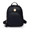 Elvasek 2017 women backpacks fashion ladies travel bags pu leather backpack small style shopping bag student's school backpacks