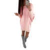 ELSVIOS High Quality Winter Autumn Women Dress 2017 Fashion Tight Long Sleeve O Neck Mini Dress Casual Solid Loose Comfy Dresses