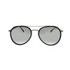 Jase New York Stark Sunglasses Metal Based Frame & UV in Silver