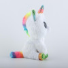 Elsadou Ty Beanie Boos Stuffed &amp; Plush Animals Colorful White Unicorn Toy Doll