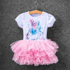 Elsa Girls Cloth Dress Anna Girl's Dresses Princess Dress Party Dress For Baby Kids Queen Infant Costume Party Vestidos Clothes