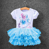 Elsa Girls Cloth Dress Anna Girl's Dresses Princess Dress Party Dress For Baby Kids Queen Infant Costume Party Vestidos Clothes