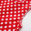Girls Dress White Dot Print Red Children Clothes Cotton 2017 Summer Princess Wedding Party Dresses for 2 to 8 years old Girls