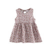 Girls dress summer dress Baby Kids Girls Sleeveless One Piece Dress Print Bowknot Tutu Summer Clothes with high quality AP19