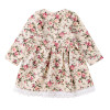 Girls Dress Long Sleeve Lovely Floral Print Long Sleeve Flower Kids Dress Baby Girl Clothes Princess Dresses 2-7Y