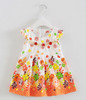 girls dress fashion girls print clothes Baby sleeveless kids clothes girl party dresses new infant baby clothes