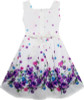 Girls Dress Elegant Princess Blooming Flower in Wind 2018 Summer Wedding Party Dresses Girl Clothes Size 4-12 Pageant Sundress