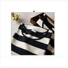 Girls Dress black and white stripes dresse baby girl clothes 100% Cotton 3-14 vest dresses for teens Baby Girls Dresses