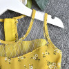 Girls dress + HAT 2 pcs Baby Girl Summer Dress For Kids Girl Outfits Yellow Floral Dress Fashion Sweet Princess kids clothes